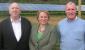 Keith Taylor MEP with Natalie Bennett and Bob Keats at a solar farm