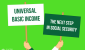 Universal Basic income placard illustration